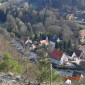 Jakobuskirche und Schloss an Ostern 2021